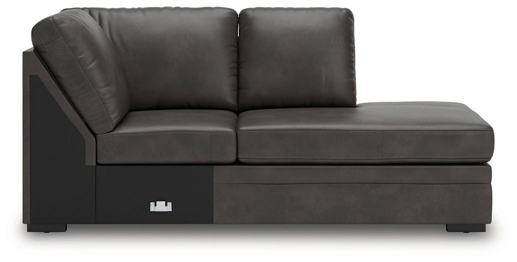 Lofton-Pike Sectional with Chaise - Faith Furniture (Manhattan, KS)