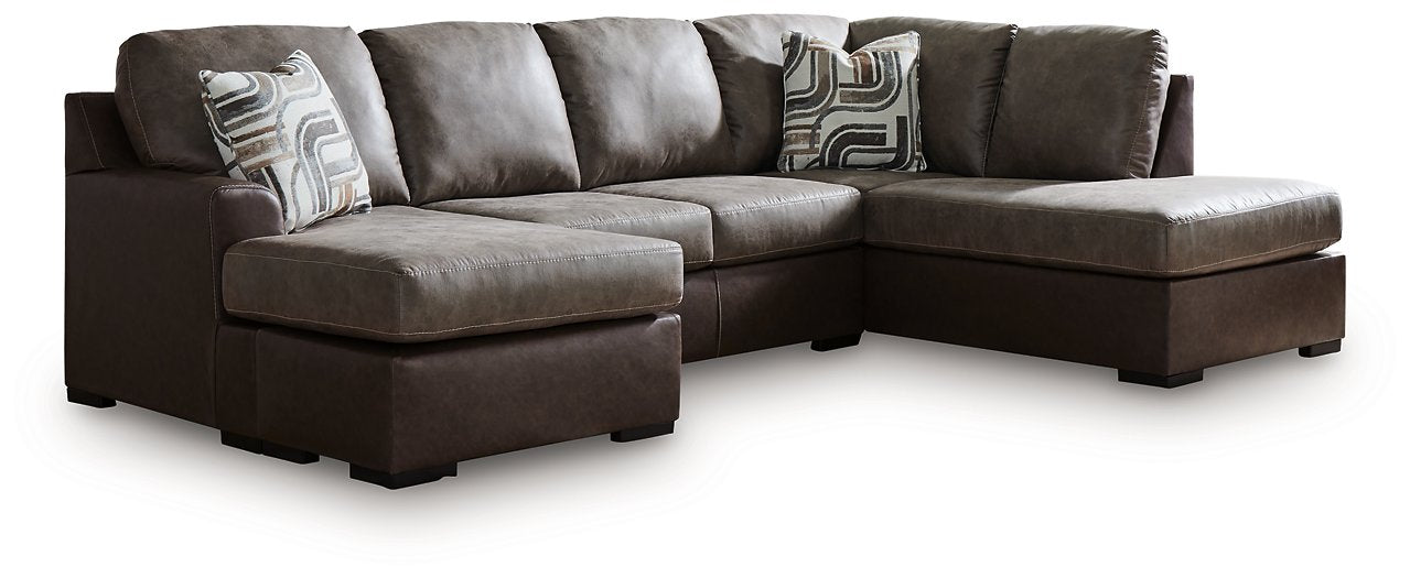 Castille Way Sleeper Sectional with Chaise - Faith Furniture (Manhattan, KS)