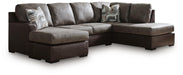 Castille Way Sleeper Sectional with Chaise - Faith Furniture (Manhattan, KS)