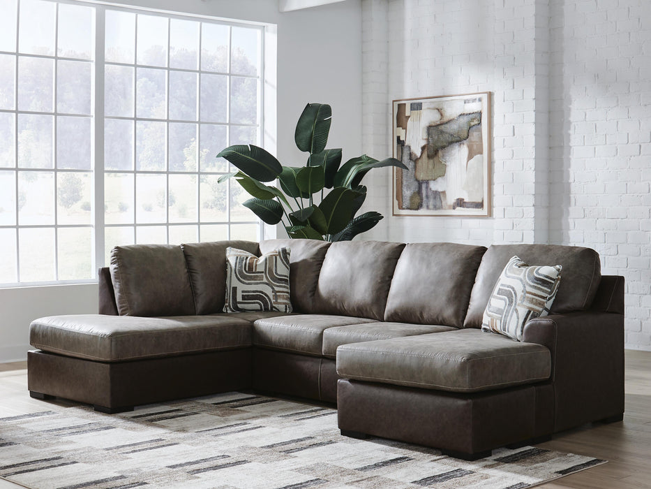 Castille Way Sleeper Sectional with Chaise - Faith Furniture (Manhattan, KS)