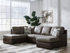 Castille Way Sleeper Sectional with Chaise - Faith Furniture (Manhattan, KS)