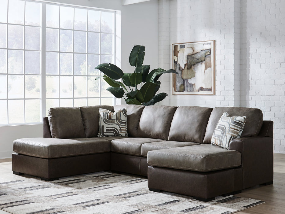 Castille Way Sleeper Sectional with Chaise - Faith Furniture (Manhattan, KS)
