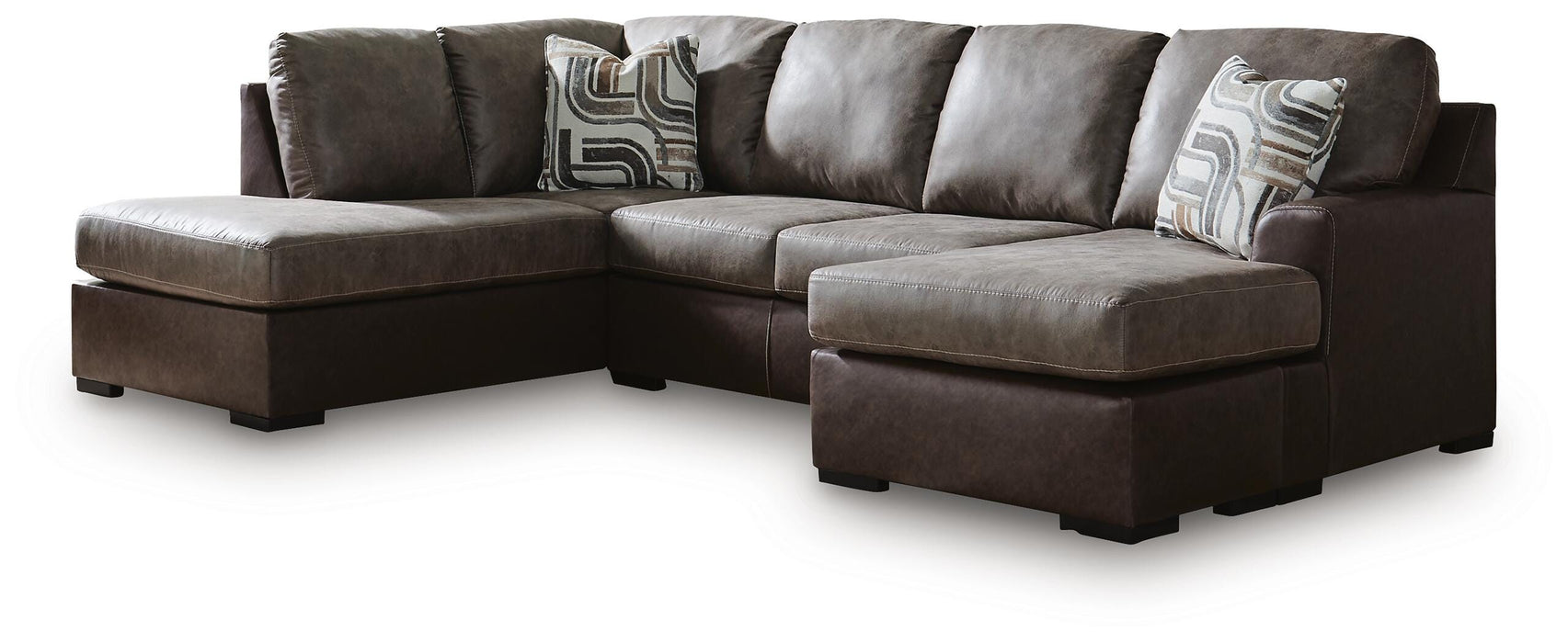 Castille Way Sleeper Sectional with Chaise - Faith Furniture (Manhattan, KS)