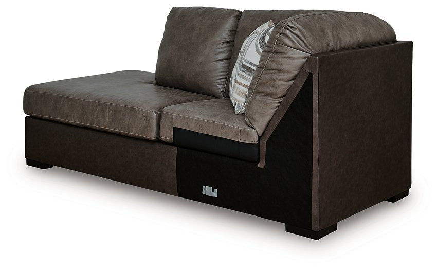 Castille Way Sleeper Sectional with Chaise - Faith Furniture (Manhattan, KS)