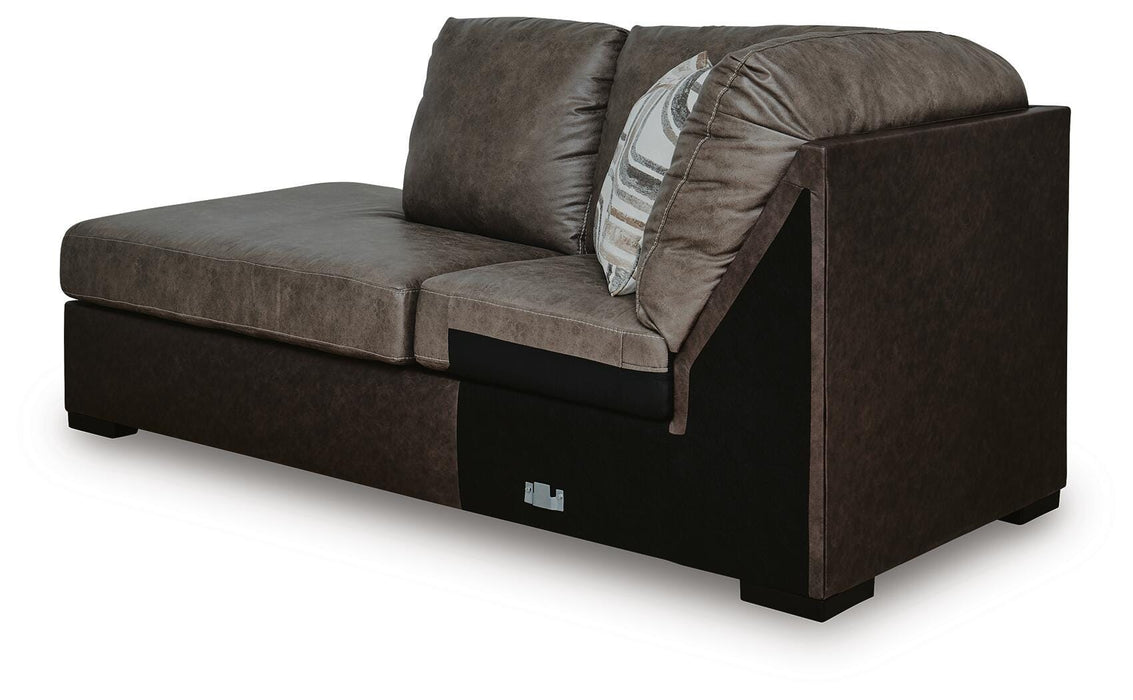 Castille Way Sleeper Sectional with Chaise - Faith Furniture (Manhattan, KS)