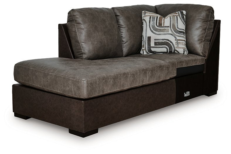 Castille Way Sleeper Sectional with Chaise - Faith Furniture (Manhattan, KS)