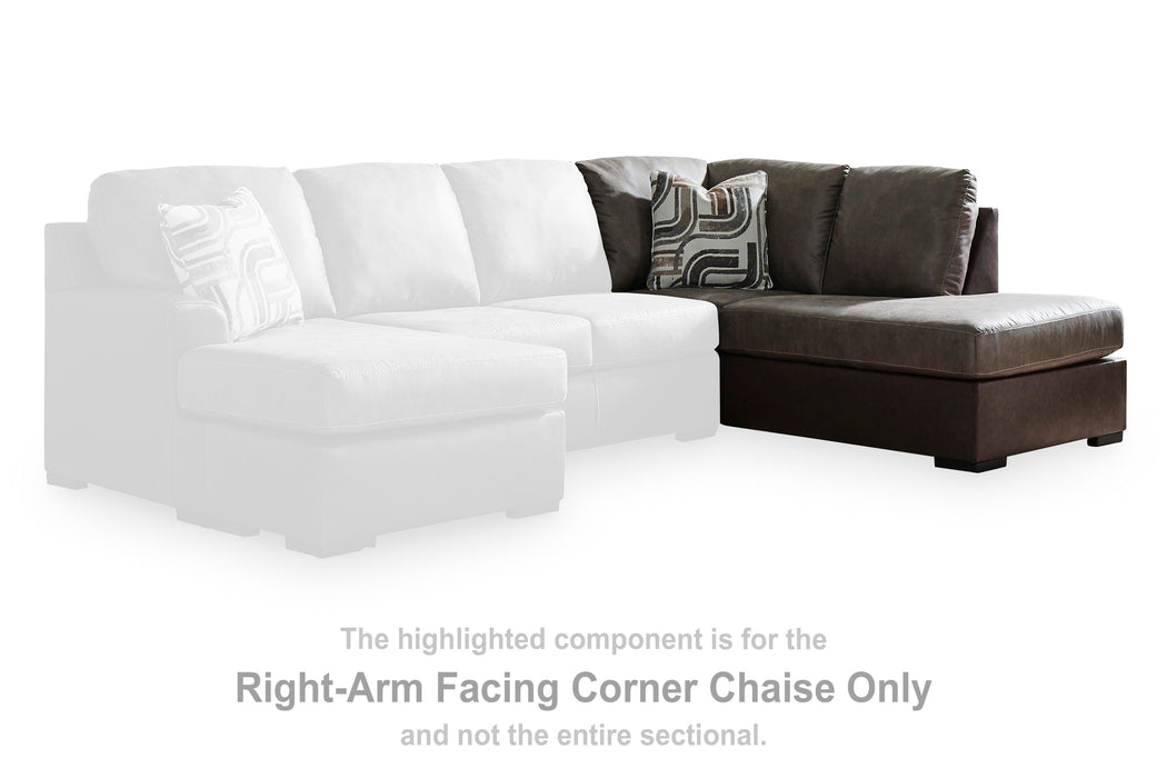 Castille Way Sleeper Sectional with Chaise - Faith Furniture (Manhattan, KS)