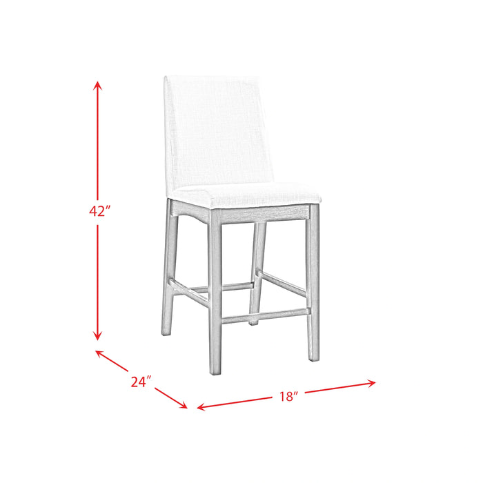 Dapper Rectangular Counter Dining 5PC Set-Table and Four Chairs