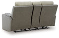 WhipLash Power Reclining Loveseat with Console - Faith Furniture (Manhattan, KS)
