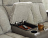 WhipLash Power Reclining Loveseat with Console - Faith Furniture (Manhattan, KS)