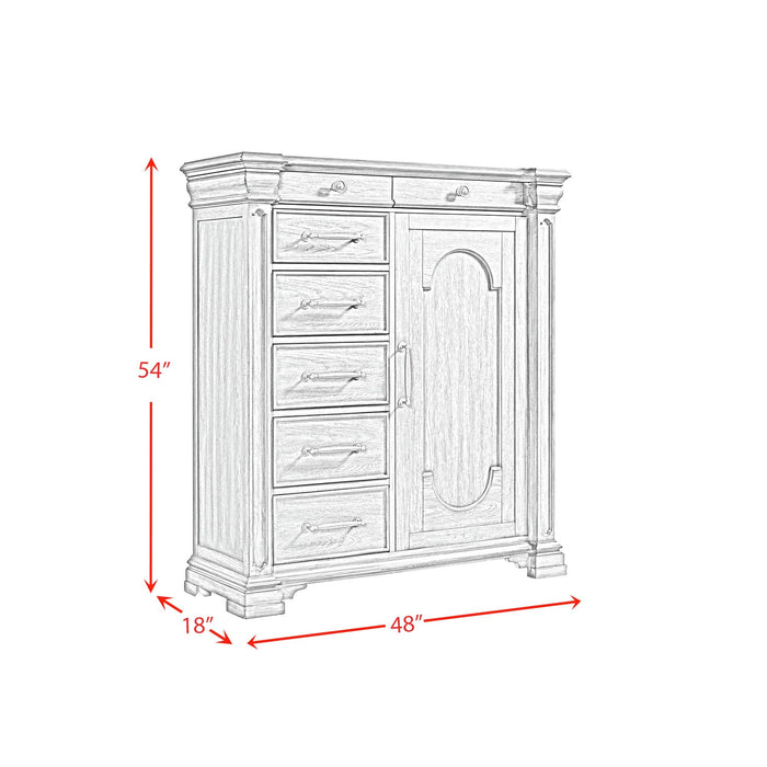Kings Court Storage Bedroom Set