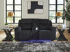 Forest Lake Power Reclining Loveseat with Console - Faith Furniture (Manhattan, KS)