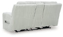 Forest Lake Power Reclining Loveseat with Console - Faith Furniture (Manhattan, KS)