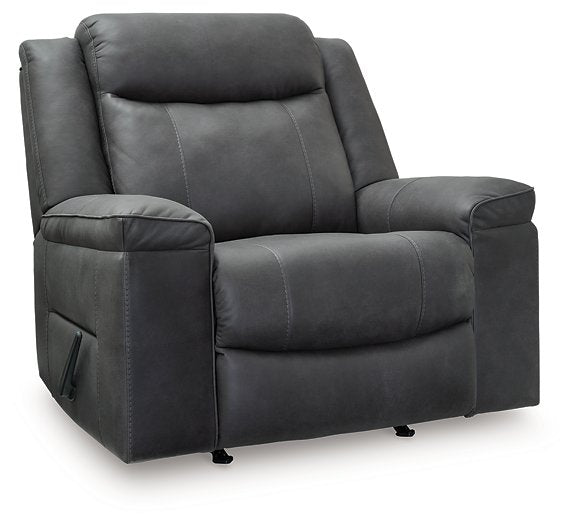 Status Check Recliner - Faith Furniture (Manhattan, KS)