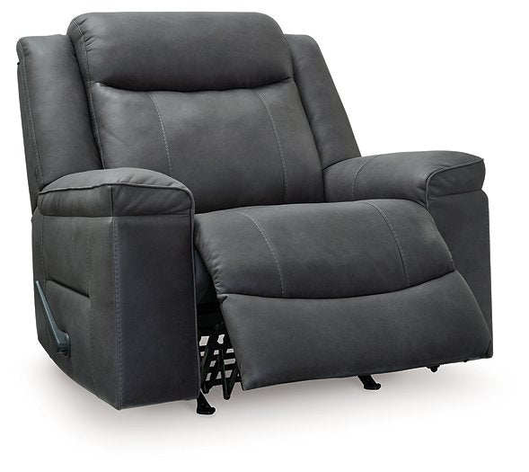 Status Check Recliner - Faith Furniture (Manhattan, KS)