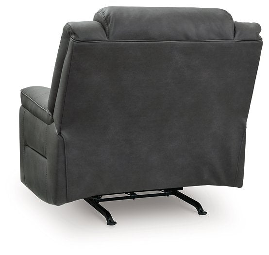 Status Check Recliner - Faith Furniture (Manhattan, KS)