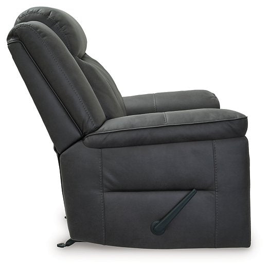 Status Check Recliner - Faith Furniture (Manhattan, KS)