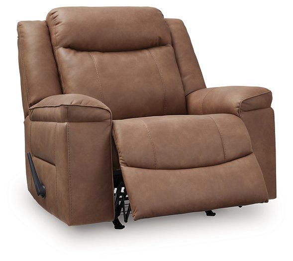 Status Check Recliner - Faith Furniture (Manhattan, KS)