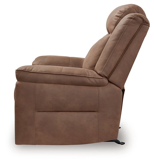 Status Check Recliner - Faith Furniture (Manhattan, KS)