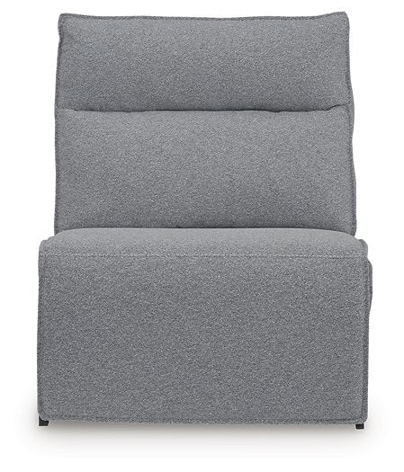 ModMax II Reclining Sectional with Chaise and Audio Console - Faith Furniture (Manhattan, KS)