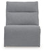 ModMax II Reclining Sectional with Chaise and Audio Console - Faith Furniture (Manhattan, KS)