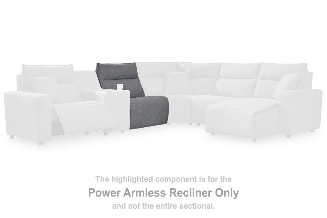 Modmax Power Reclining Sectional with Chaise - Faith Furniture (Manhattan, KS)