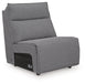 Modmax Power Reclining Sectional with Chaise - Faith Furniture (Manhattan, KS)