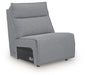 ModMax II Reclining Sectional with Chaise and Audio Console - Faith Furniture (Manhattan, KS)