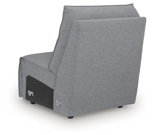 ModMax II Reclining Sectional with Chaise and Audio Console - Faith Furniture (Manhattan, KS)