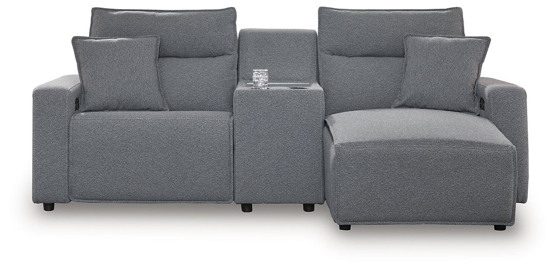 Modmax Power Reclining Sectional with Chaise - Faith Furniture (Manhattan, KS)