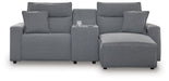 Modmax Power Reclining Sectional with Chaise - Faith Furniture (Manhattan, KS)