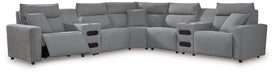 Modmax Power Reclining Sectional with Chaise - Faith Furniture (Manhattan, KS)