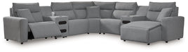 Modmax Power Reclining Sectional with Chaise - Faith Furniture (Manhattan, KS)