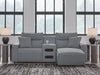 Modmax Power Reclining Sectional with Chaise - Faith Furniture (Manhattan, KS)