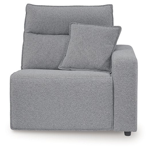 ModMax II Reclining Sectional with Chaise and Audio Console - Faith Furniture (Manhattan, KS)