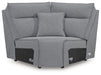 ModMax II Reclining Sectional with Chaise and Audio Console - Faith Furniture (Manhattan, KS)