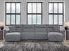 Modmax Power Reclining Sectional with Chaise - Faith Furniture (Manhattan, KS)