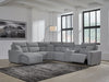Modmax Power Reclining Sectional with Chaise - Faith Furniture (Manhattan, KS)