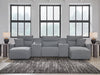 Modmax Power Reclining Sectional with Chaise - Faith Furniture (Manhattan, KS)