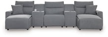 Modmax Power Reclining Sectional with Chaise - Faith Furniture (Manhattan, KS)