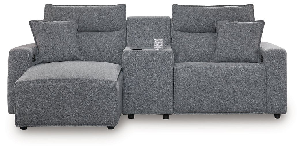 Modmax Power Reclining Sectional with Chaise - Faith Furniture (Manhattan, KS)
