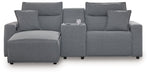 Modmax Power Reclining Sectional with Chaise - Faith Furniture (Manhattan, KS)