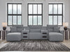 Modmax Power Reclining Sectional with Chaise - Faith Furniture (Manhattan, KS)