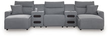 Modmax Power Reclining Sectional with Chaise - Faith Furniture (Manhattan, KS)