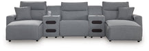 Modmax Power Reclining Sectional with Chaise - Faith Furniture (Manhattan, KS)
