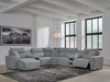 Modmax Power Reclining Sectional with Chaise - Faith Furniture (Manhattan, KS)