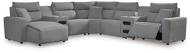 Modmax Power Reclining Sectional with Chaise - Faith Furniture (Manhattan, KS)