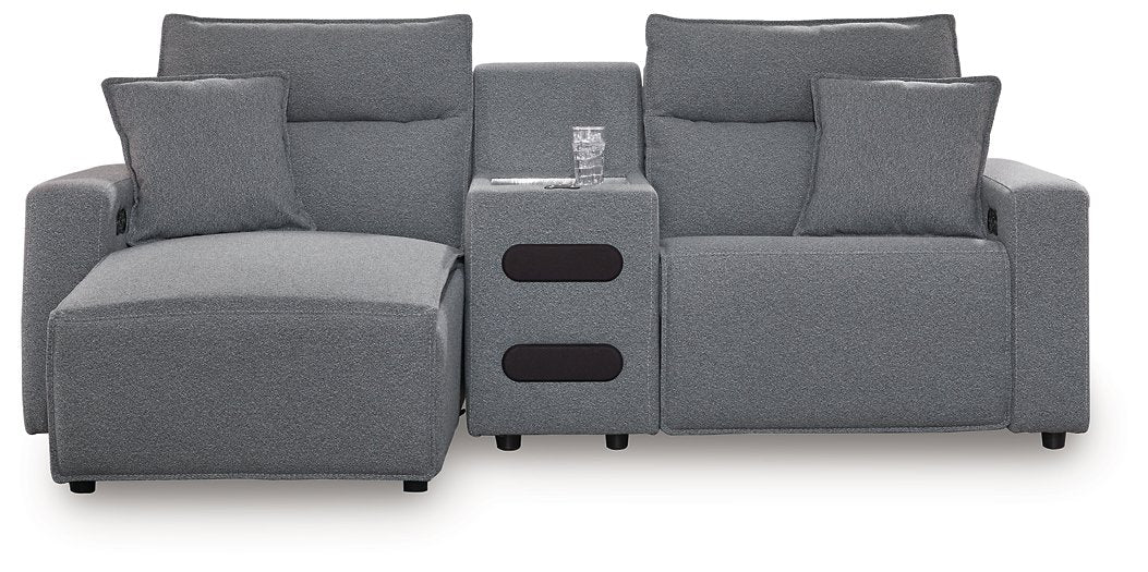 Modmax Power Reclining Sectional with Chaise - Faith Furniture (Manhattan, KS)