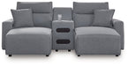 Modmax Power Reclining Sectional with Chaise - Faith Furniture (Manhattan, KS)