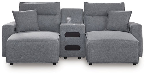 Modmax Power Reclining Sectional with Chaise - Faith Furniture (Manhattan, KS)